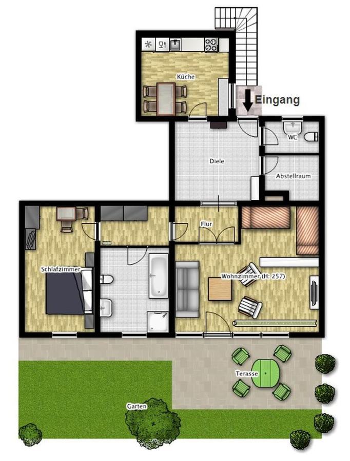 Apartment Seeblick Wetter Веттер Экстерьер фото